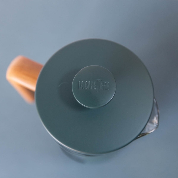 La Cafetière Pisa 1L – zbliżenie na pokrywkę kawiarki