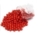 Posypka czekoladowe kuleczki czerwone Happy Sprinkles Red Choco M 90g