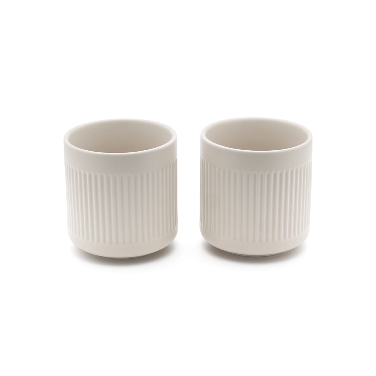 Kubki do herbaty Skagen 300ml - 2 sztuki - białe / Bredemeijer 147053