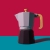 Kawiarka włoska aluminiowa Venice 6 Cup - Purple La Cafetière LCVEN6CP2TPUR