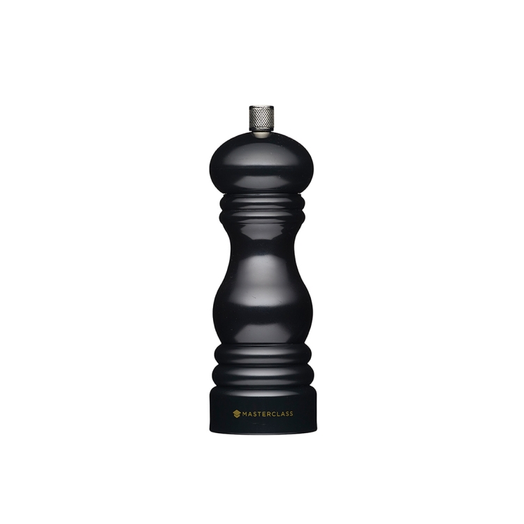 Młynek ręczny do soli lub pieprzu 17 cm - Black / MasterClass MCSNPBLK17