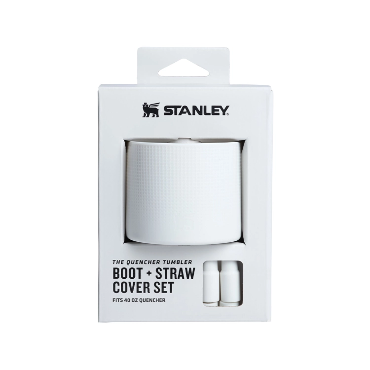 Silikonowe akcesoria do kubka Stanley Quencher 1,18L  w kolorze Pale Stone