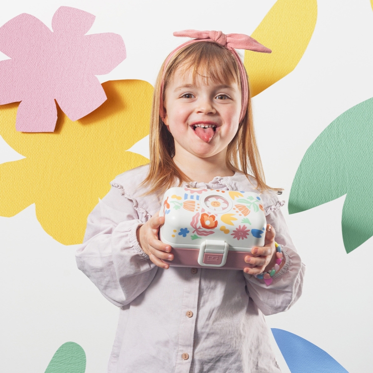 Monbento MB Tresor Flowers – śniadaniówka dla dzieci