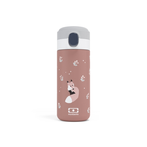 Termos dziecięcy Monbento MB Pop Fox Pink 360 ml z motywem liska