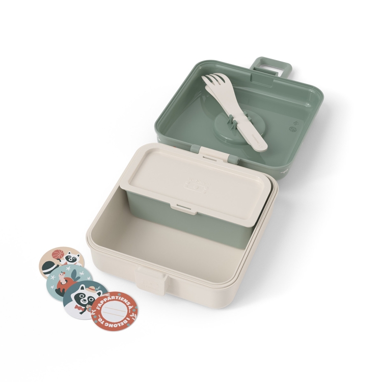 Monbento Raccoon Green – pojemnik dla dzieci
