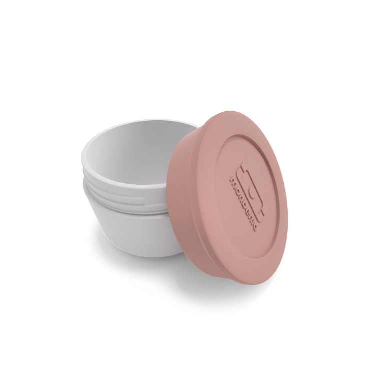 Monbento Temple pojemnik z pokrywką na sos lub przekąskę 75 ml Pink Moka 40010067