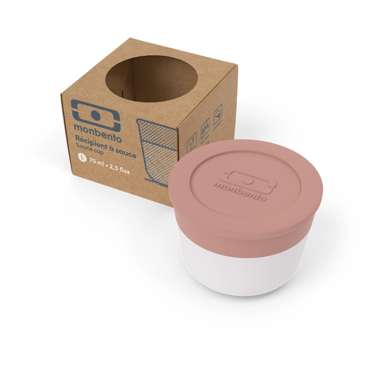 Monbento Temple L Pink Moka 40010067 pojemnik na sos 75 ml