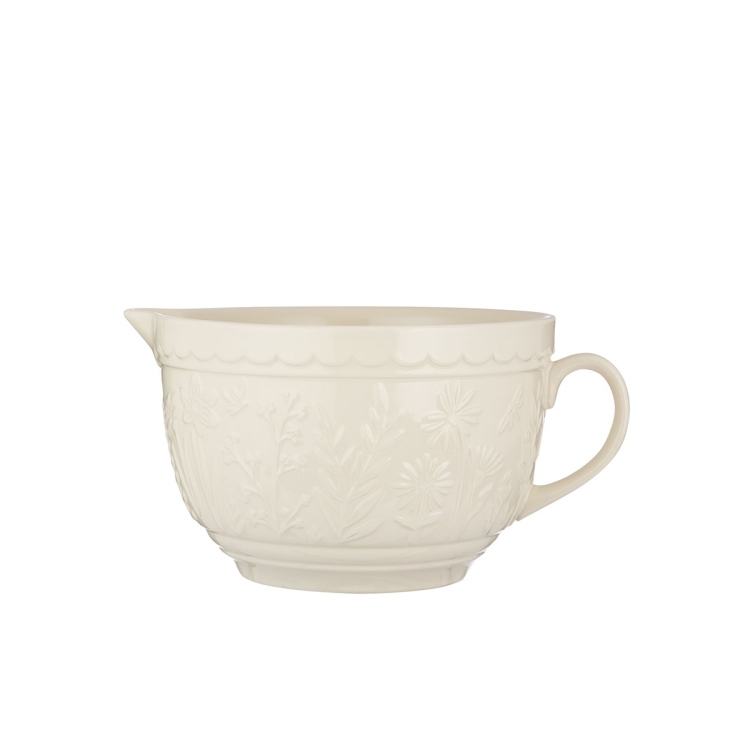 Miska do ciasta Mason Cash In The Meadow 1,9 l, kamionka, widok z boku