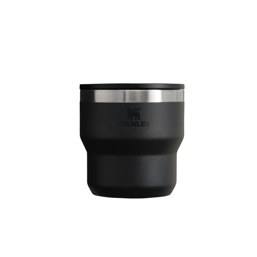 Stanley Stay Hot Stacking Cup 0,29 L Black 2.0, kubek termiczny, widok z boku