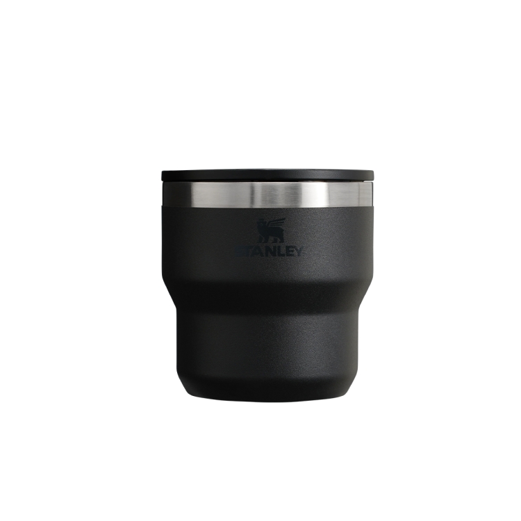 Stanley Stay Hot Stacking Cup 0,29 L Black 2.0, kubek termiczny, widok z boku
