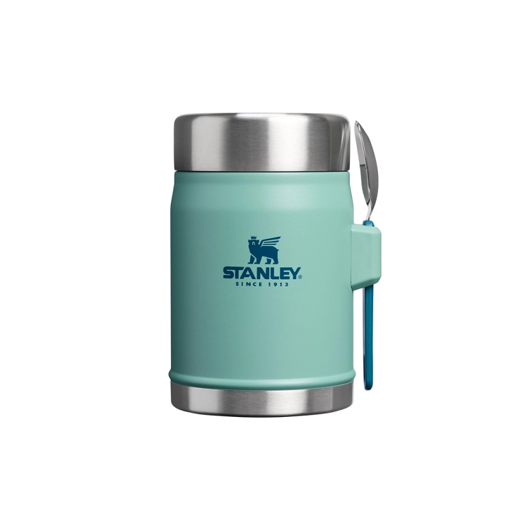 Stanley Termos obiadowy ze sztućcem Classic Legendary 0.4L Spring Green