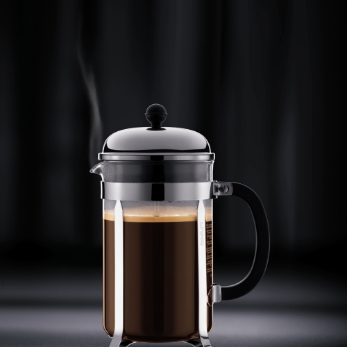 zaparzacz szklany Bodum Chambord Chrome