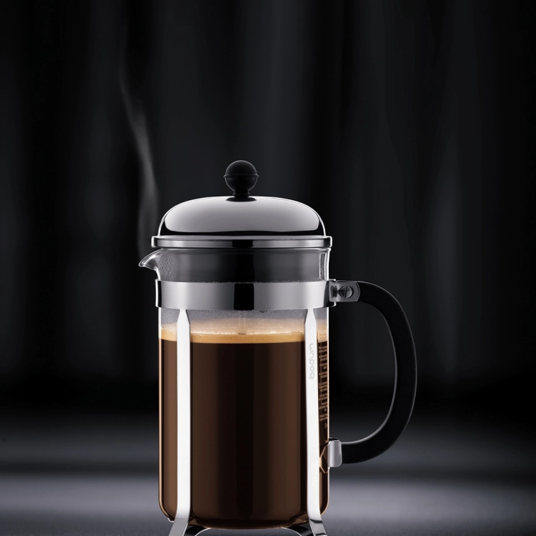 zaparzacz szklany Bodum Chambord Chrome