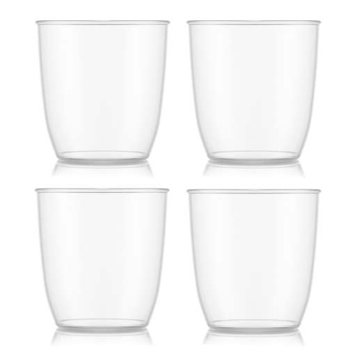 Bodum szklanki do drinków 4 szt. Kvadrant 0.35 l Transparent