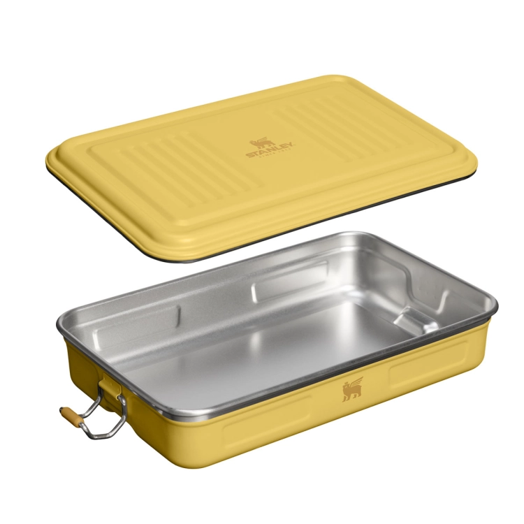 Metalowe pudełko na kanapki 2L - stal nierdzewna