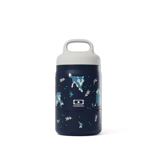 Monbento Handy termos obiadowy dla dzieci 500ml Blue Wolf
