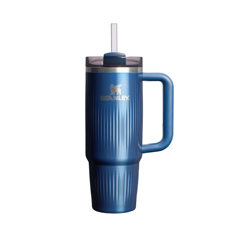 Stanley quencher H2.0  Fluted 0.89L Glacial Blue Shine