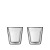 Bodum szklanki z podwójną ścianką 2 szt. Bodum Canteen 0.1 l Transparent