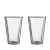 Bodum szklanki z podwójną ścianką 2 szt. Bodum Canteen 0.4 l Transparent