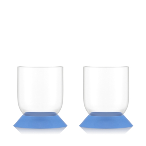 Bodum szklanki do soku 2 szt. MoMA Oktett 0.21 l  blue