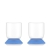 Bodum szklanki do soku 2 szt. MoMA Oktett 0.21 l  blue