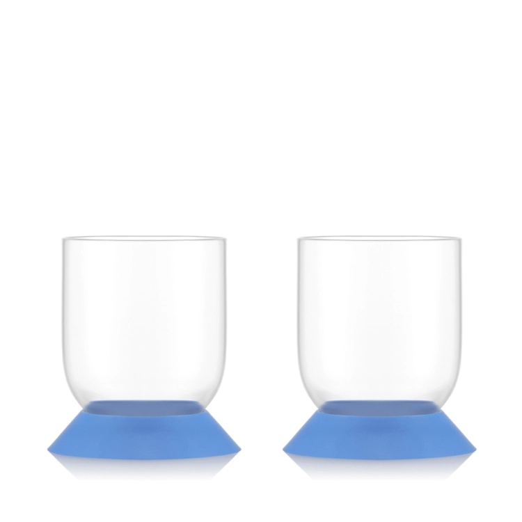 Bodum szklanki do soku 2 szt. MoMA Oktett 0.21 l  blue