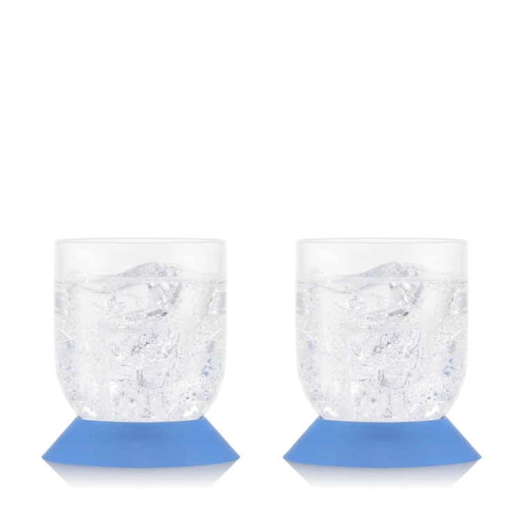 Zestaw szklanek 210 ml z kolekcji MoMA Design Store - blue