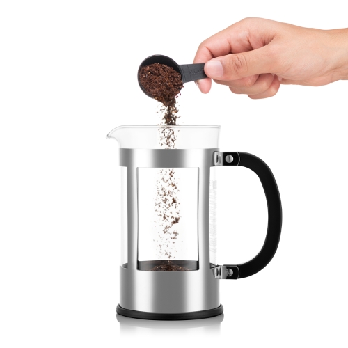Zaparzacz tłokowy French Press Kenya 1 L - Chromowany
