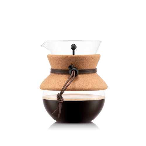 Bodum zaparzacz do kawy z filtrem stałym Pour Over 0.5 l Cork