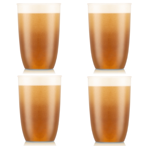 Bodum szklanki do piwa 4 szt. Kvadrant 0,5 l