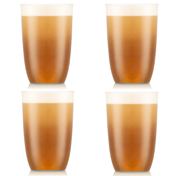 Bodum szklanki do piwa 4 szt. Kvadrant 0,5 l
