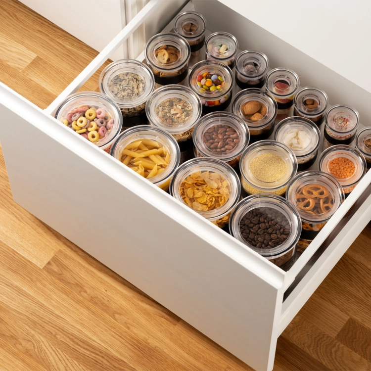 Słoiki do przechowywania PRESSO 2 L - 2 sztuki