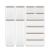 Bodum pojemniki kuchenne w zestawie Canteen 12 szt. Off white