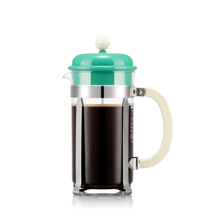 Bodum zaparzacz tłokowy french press Caffettiera 1L Light Green 1918-746-761