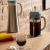 Bodum zaparzaczka do kawy z tłokiem french press Caffettiera 1L Light Blue 1918-760-761