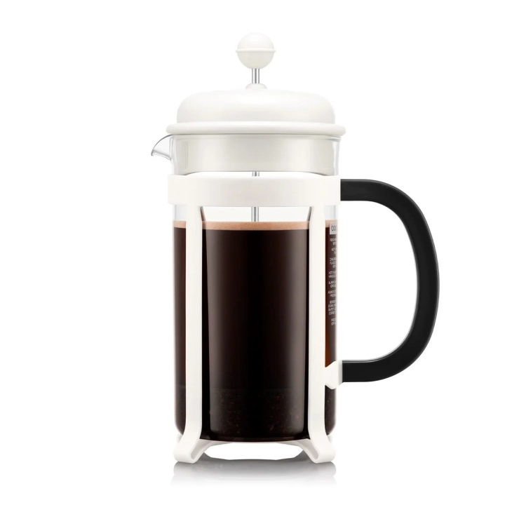 1908-913 Bodum french press do kawy Java 1 l Off white