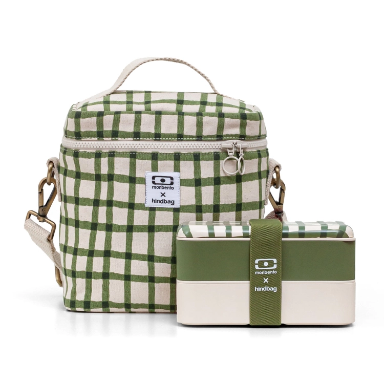 Zestaw lunch box i torba termiczna Monbento × Hindbag – limitowana edycja