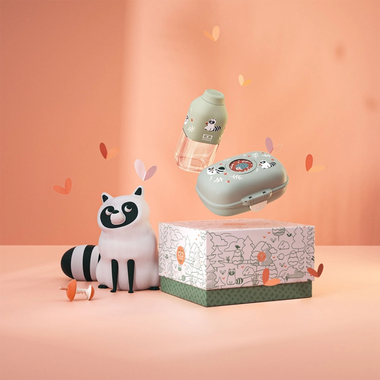Monbento lunchbox i butelka dla dzieci