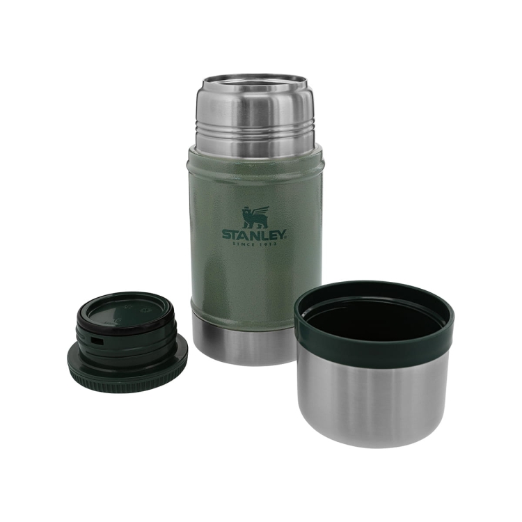 Stanley termos obiadowy LEGENDARY CLASSIC HAMMERTONE GREEN 0,7 L, food jar  10-07936-003
