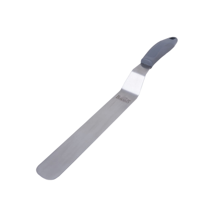 Długa szpatuła cukiernicza do dekorowania wypieków kątowa  EASY BAKING / Birkmann 431 034