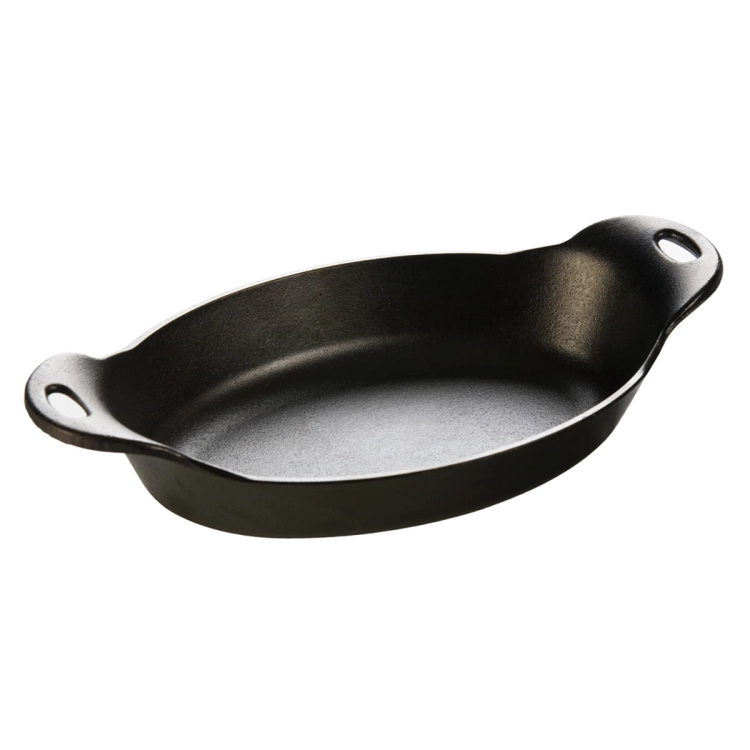 Naczynie do zapiekania żeliwne 32 cm impregnowane olejem / Lodge, HOSD