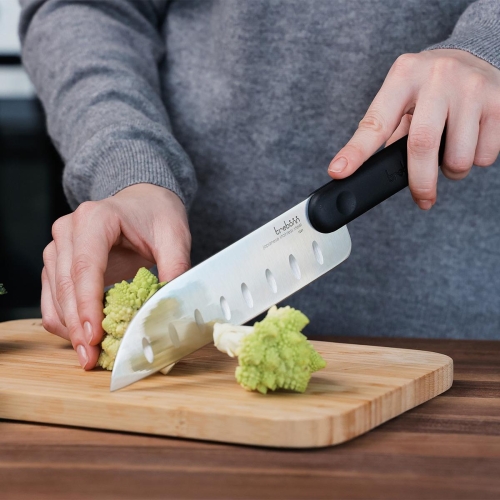 Nóż santoku japońska stal Black / Trebonn 1322106